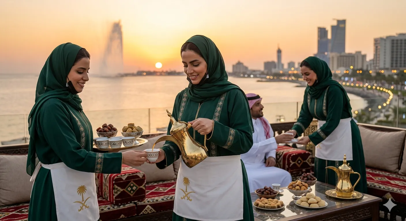 فضل صبابات قهوة في جدة