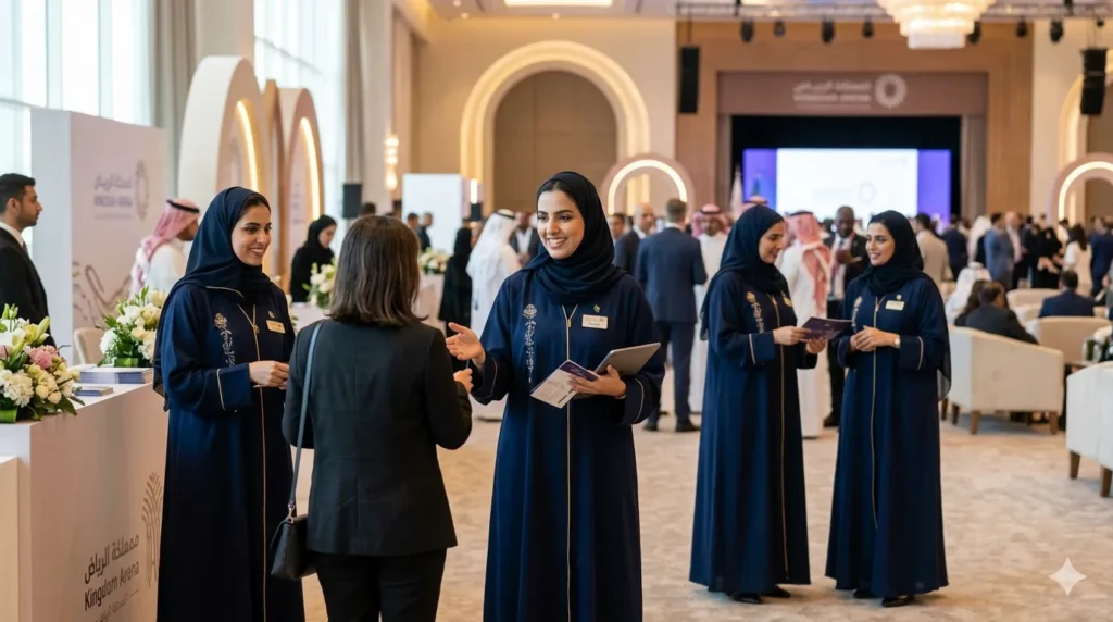 مضيفات مناسبات في المملكة العربية السعودية