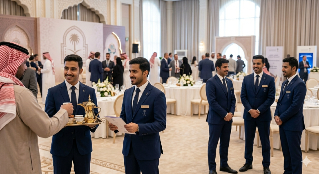 خدمة الضيافة للمناسبات في المملكة العربية السعودية