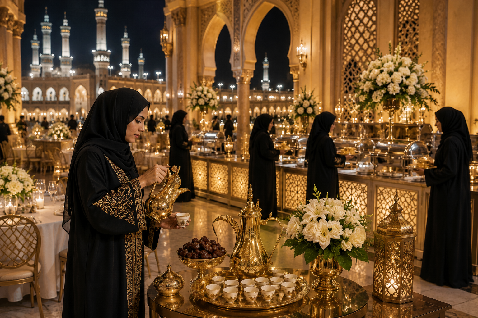 مباشرات ضيافة مكة