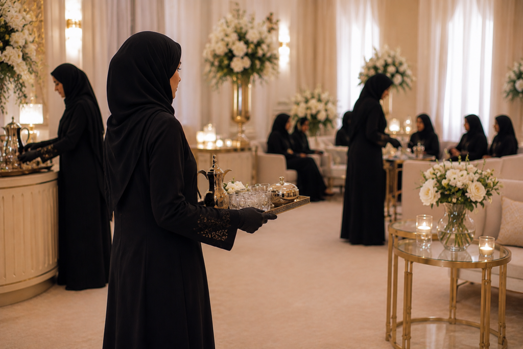 خدمة ضيافة نسائية