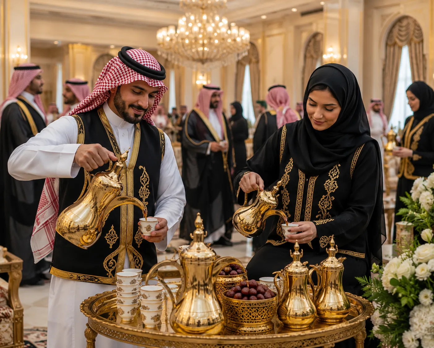 صبابين وصبابات قهوة بالرياض